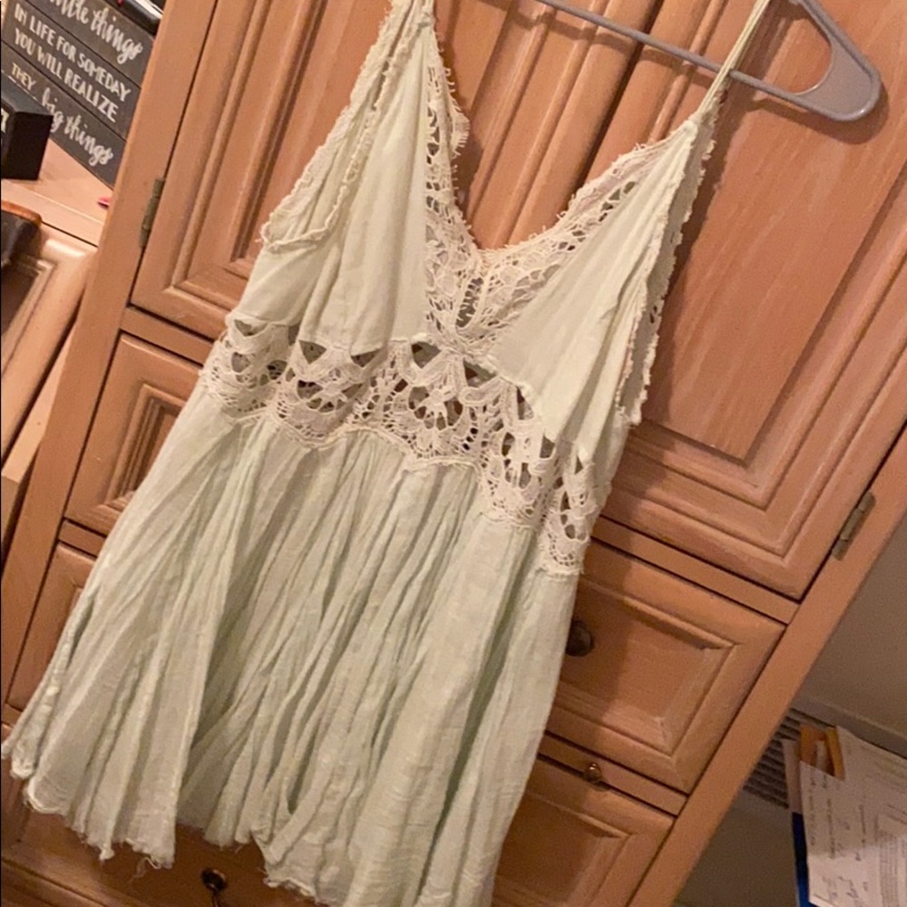 Free People - mint dress